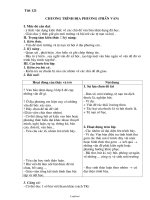 Giáo án Ngữ văn 8 - Tiết 121 đến tiết 128