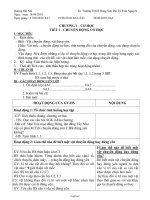 Giáo án Vật lí Lớp 8 - Tiết 1,2 - Năm học 2010-2011 - Dương Hải Nhi