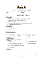 Giáo án lớp 3 tổng hợp - Tuần 35 năm 2011