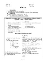 Giáo án Vật lí Khối 8 - Tiết 30: Bài tập