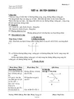 Bài giảng môn học Hình học lớp 7 - Tiết 15 : Ôn tập chương I (Tiếp)