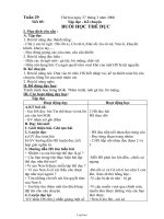 Giáo án môn Tập đọc lớp 3 - Tuần 29 đến tuần 35