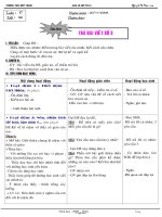 Giáo án Ngữ văn lớp 6 - Tuần 16 - Tiết 64: Trả bài viết số 3