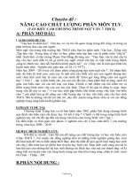 Chuyên đề Nâng cao chất lượng phân môn tập làm văn