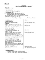 Giáo án Thủ công 3 - Tuần 1 đến 12