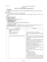 Giáo án Tập làm văn Lớp 3 - Tiết 22: Nói, viết về một người lao động trí óc - Năm học 2004-2005