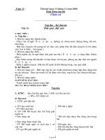 Giáo án Tổng hợp Lớp 3 - Tuần 11 - Năm học 2006-2007