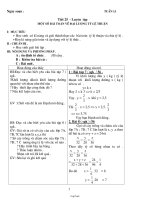 Bài giảng môn học Đại số lớp 7 - Tuần 13 - Tiết 25 - Luyện tập: Một số bài toán về đại lượng tỷ lệ thuận