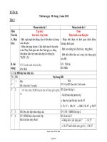 Giáo án lớp ghép lớp 2 và lớp 3 - Tuần 25 - Trường Tiểu học Cát Thịnh