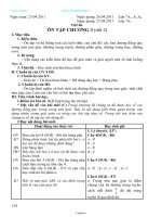 Giáo án Hình học 7 tiết 66: Ôn tập chương 3 (tiết 2)