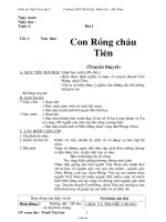 Giáo án Ngữ Văn Lớp 6 - Trường THCS Đinh Xá