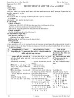 Giáo án Ngữ văn 8 - Tuần 16 - Trường Trung học cơ sở Tam Quan Bắc