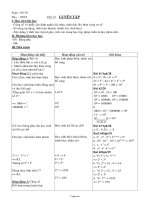 Giáo án Lớp 6 - Môn Đại số - Tiết 13: Luyện tập