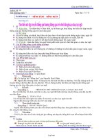Giáo án Ngoài giờ lên lớp 7 - Chủ điểm tháng 1: Tìm hiểu nét đẹp truyền thống quê hương thông qua trò chơi dân gian,ca dao, tục ngữ