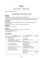 Giáo án tổng hợp Tuần số 7 - Lớp 3 năm 2011