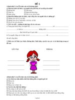 Giáo án môn Ngữ văn lớp 6 - Ôn tập học kì I