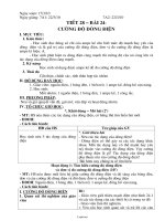 Giáo án môn Hình 8 tiết 46: Trường hợp đồng dạng thứ ba