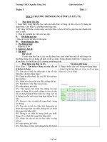 Giáo án Tin học 7 Bài 1: Chương trình bảng tính là gì? (t1)