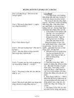 Hướng dẫn ôn tập học kì I Giáo dục công dân 8