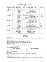 Giáo án giảng dạy môn học khối 1 - Tuần 28 năm 2012