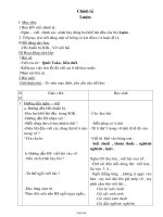 Giáo án môn Chính tả lớp 3 - Tiết 62: Lượm