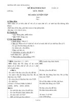 Giáo án Toán Lớp 3 - Tuần 23 - Bài: Luyện tập - Ngô Thanh Tình