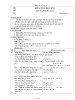 Giáo án môn Đại số 6 - Tiết 53: Ôn tập học kỳ I