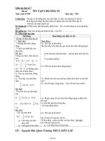 Bài giảng môn học Đại số lớp 7 - Tiết 65: Ôn tập chương IV (tiếp)