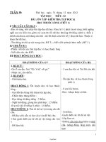 Giáo án các môn học lớp 2 - Tuần học số 18