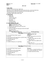 Giáo án Tin học 8 - Tiết 23-24 - Năm học 2009-2010