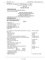 Giáo án Tiếng Việt lớp 1 - Bùi Thị Ngọc – Tiểu học Quán Toan - Tuần 21, 22