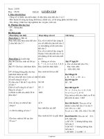 Giáo án Lớp 6 - Môn Đại số - Tiết 22: Luyện tập