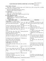 Giáo án Vật lý lớp 6 - Tuần 35 - Tiết 34 - Bài 30: Tổng kết chương II : Nhiệt học - ôn tập học kì II