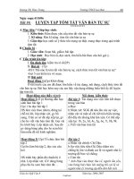 Giáo án Ngữ văn 8 - Tiết 19: Luyện tập Tóm tắt văn bản tự sự - Năm học 2006-2007 - Dương Thị Thảo Trang