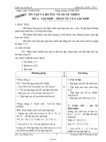 Giáo án lớp 6 môn Số học - Tiết 1: Tập hợp – phần tử của tập hợp (tiết 1)
