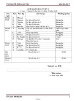 Giáo án các môn học lớp 2 - Tuần 18 - Trường TH Anh hùng Núp