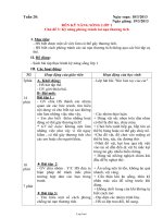 Thiết kế bài dạy lớp 1 - Tuần dạy 28