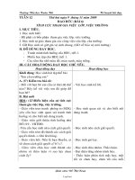 Giáo án Tổng hợp Lớp 3 - Tuần 12 - Năm học 2009-2010 - Đỗ Thị Xoan