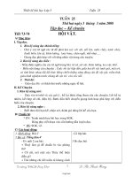 Giáo án Tổng hợp Lớp 3 - Tuần 25 - Năm học 2007-2008 - Lê Thị Thanh Hương