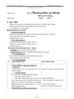 Giáo án Mĩ thuật 3 - Bài 1 đến bài 31