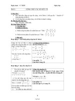 Giáo án Đại số khối 7 - Tiết 2: Cộng trừ các số hữu tỉ