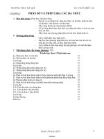 Giáo án Đại số 8 kì 1 - Trường THCS Mỹ Quí