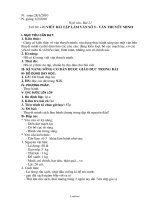 Giáo án Ngữ văn 8 chuẩn KTKN tiết 89, 90: Viết bài tập làm văn số 5 - Văn thuyết minh