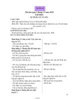 Giáo án các môn học khối lớp 2 - Tuần lễ 12 (chuẩn) năm học 2010