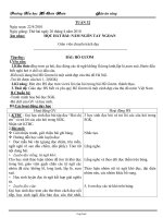 Giáo án Sáng Lớp 1 - Tuần 32 - Năm học 2009-2010 - Trường Tiểu học Hồ Chơn Nhơn