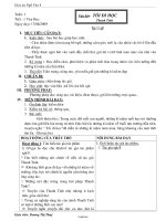 Giáo án Ngữ văn 8 tiết 1: Văn bản: Tôi đi học (Thanh Tịnh) - Giáo viên: Dương Thị Thuỷ