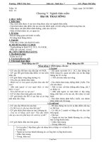 Giáo án tổng hợp Tuần 5 Lớp 3 năm học 2009