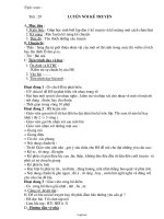 Giáo án môn Ngữ văn Lớp 6 - Tiết 29: Luyện nói kể chuyện