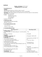 Giáo án lớp 3 Tuần học số 32