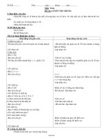 Giáo án Toán lớp 1 - Bài 24: Luyện tập chung